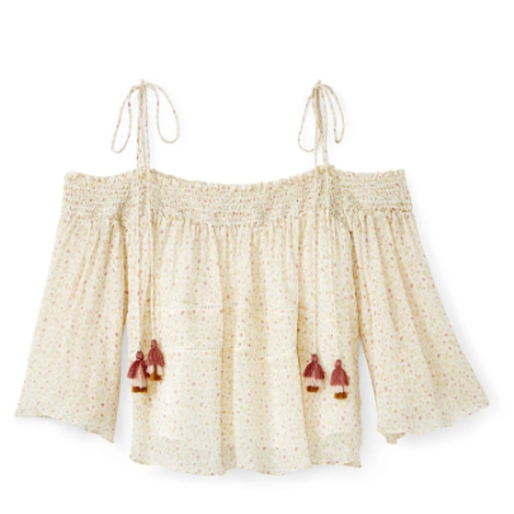 RebeccaMinkoff Casey Off Shoulder Top Blouses